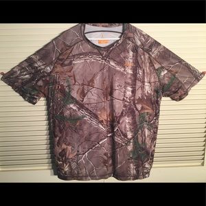 Habit Dry Fit Real Tree Camouflage T-shirt Men 2XL